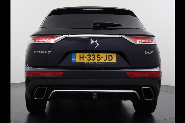 DS 7 Crossback Hybrid 300 4x4 Night Vision Lederen Massagestoelen PanoramaSchuifdak Adap.Cruise FOCAL Electra® Trekhaak Memory 360°Camera Apple Active Scan Suspension Elek.Stoelen+Verwarmd Elek.Achterklep Lane Assist Voorruitverwarming Led Lmv Dodehoek+Grootlicht Assist AWD 1e Eigenaar Origineel Nederlandse Auto Zeer compleet!