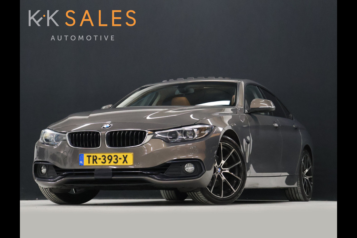 BMW 4 Serie Gran Coupé 420i High Executive *WEEKAANBIEDING* [SCHUIFKANTELDAK, PDC V+A, STOELVERWARMING, ADAPTIVE CRUISE, VOL LEDER, BLUETOOTH, CLIMATE, NIEUWSTAAT]