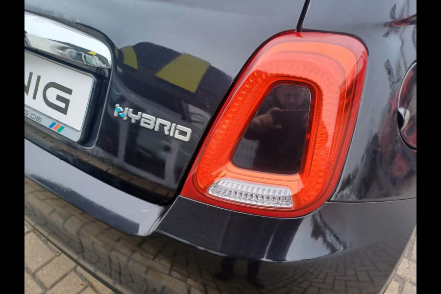 Fiat 500 1.0 Hybrid ** LED, APPLE / ANDROID, CLIMA, SOUND SYSTEEM, CRUISE CONTROL, L.M. VLG ** 1e EIG - UNFALLFREI ** ** INFORMEER OOK NAAR ONZE AANTREKKELIJKE FINANCIAL-LEASE TARIEVEN **