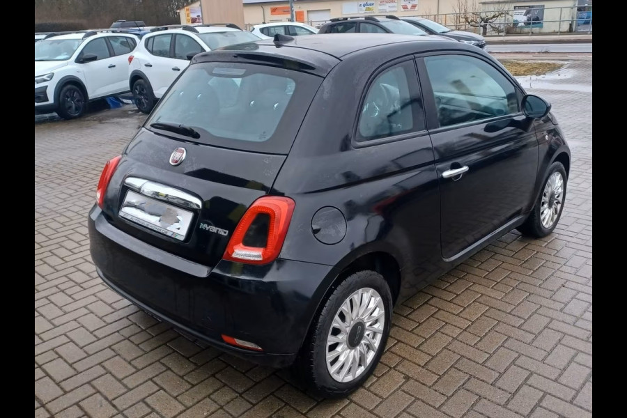 Fiat 500 1.0 Hybrid ** LED, APPLE / ANDROID, CLIMA, SOUND SYSTEEM, CRUISE CONTROL, L.M. VLG ** 1e EIG - UNFALLFREI ** ** INFORMEER OOK NAAR ONZE AANTREKKELIJKE FINANCIAL-LEASE TARIEVEN **