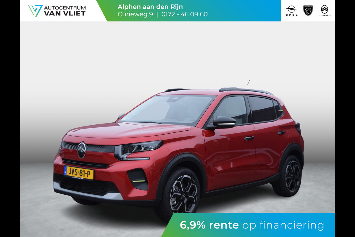 Citroën ë-C3 Max 113pk Comfort Range 44 kWh PARKEERSENSOREN MET CAMERA | LICHTMETALEN VELGEN | CLIMATE CONTROL| CRUISE CONTROL | DEMO