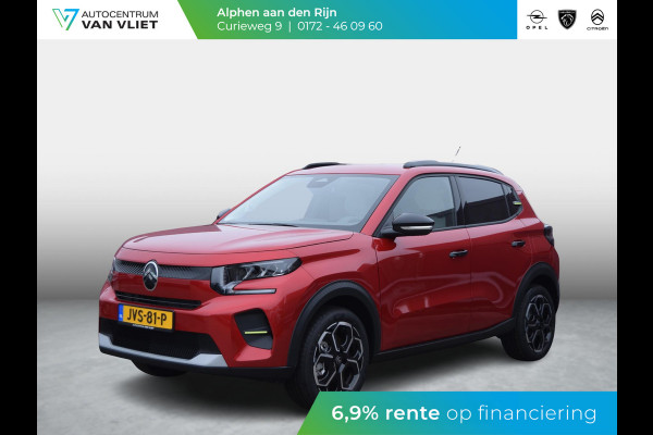 Citroën ë-C3 Max 113pk Comfort Range 44 kWh PARKEERSENSOREN MET CAMERA | LICHTMETALEN VELGEN | CLIMATE CONTROL| CRUISE CONTROL | DEMO