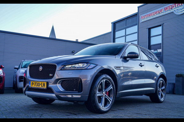 Jaguar F-Pace 3.0 S/C S AWD 35t | Panorama | Meridian | Achterbankverwarming | Carplay | Stuurwielverwarming