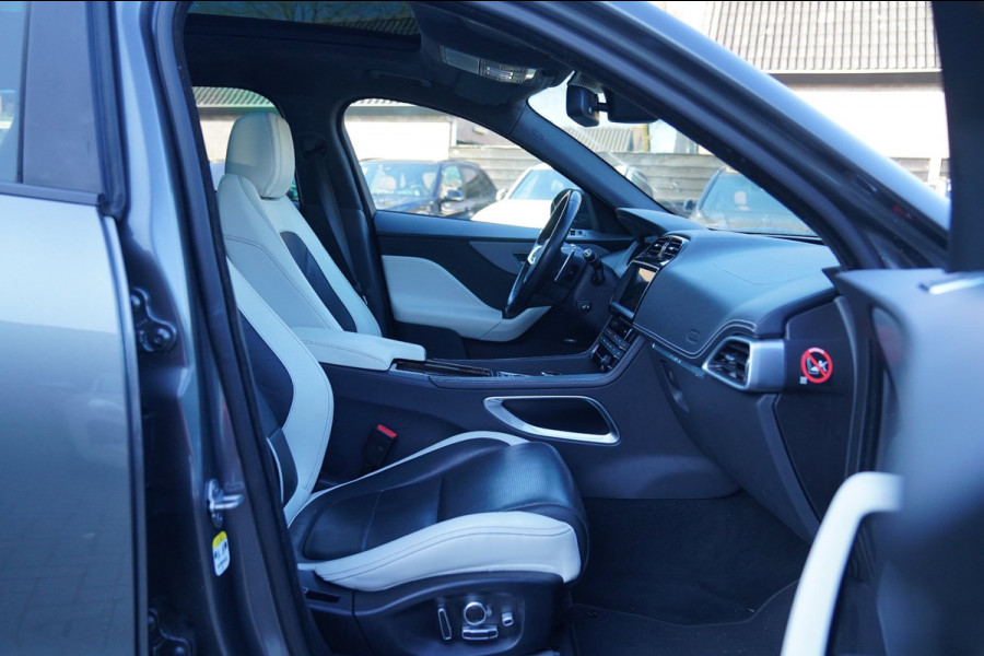 Jaguar F-Pace 3.0 S/C S AWD 35t | Panorama | Meridian | Achterbankverwarming | Carplay | Stuurwielverwarming