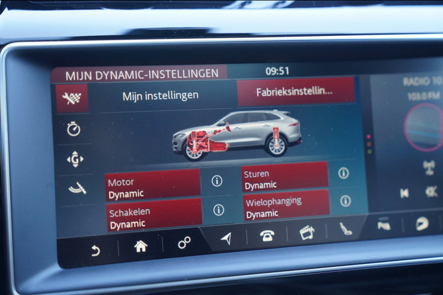 Jaguar F-Pace 3.0 S/C S AWD 35t | Panorama | Meridian | Achterbankverwarming | Carplay | Stuurwielverwarming