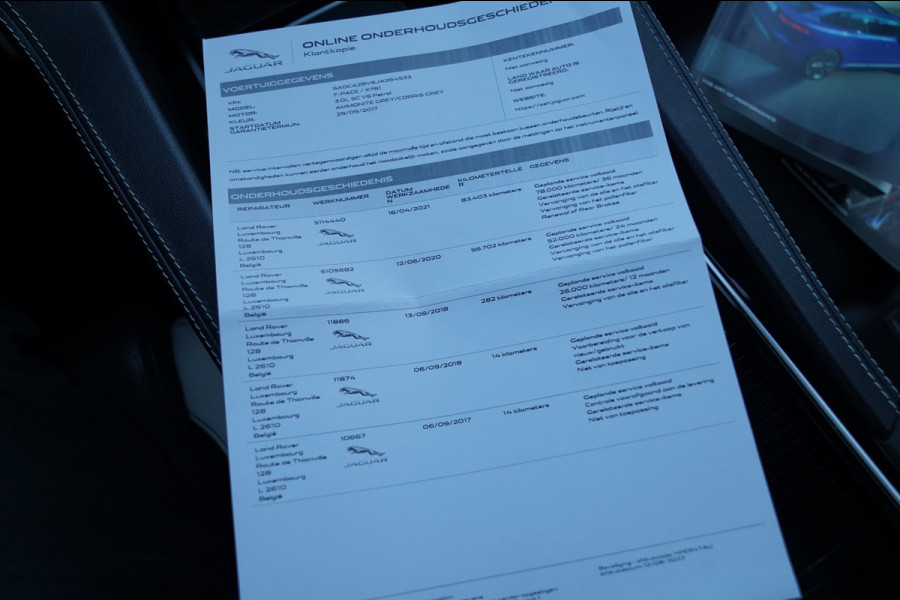 Jaguar F-Pace 3.0 S/C S AWD 35t | Panorama | Meridian | Achterbankverwarming | Carplay | Stuurwielverwarming