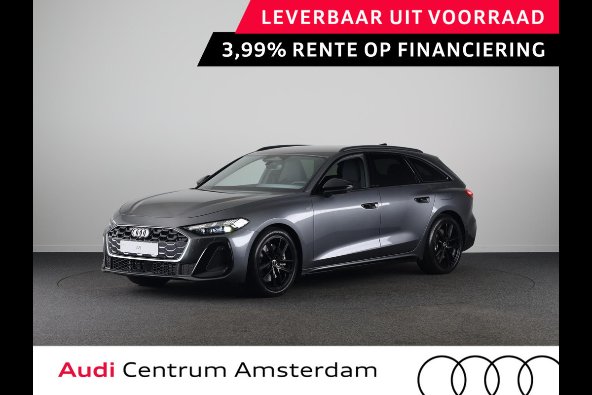 Audi A5 Avant S edition e-hybrid 220 kW / 299 PK Avant 7 versn. | Techniekpakket plus | Stoelen voor elektrisch | Privacy glas | Ambiente lichtpakket pro |
