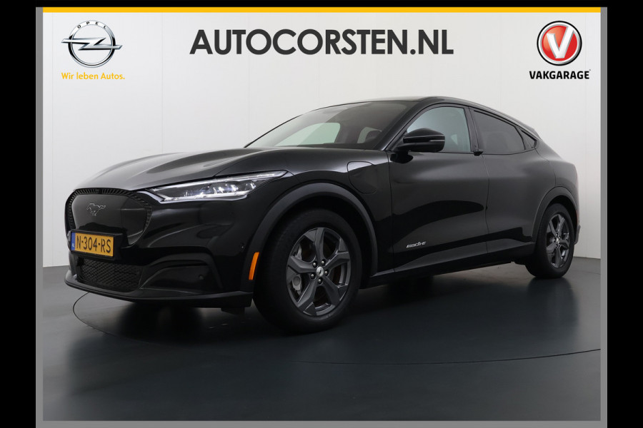 Ford Mustang Mach-E SOH 93% RWD 75kWh Technology Pack Plus Panoramadak B&O®-Audio Leder 360°Camera Navi Ecc Apple Carplay/Android Auto Elek.S Stuur+Stoelverwarming Lane Assist Led Active Driver Assist FordPass Connect™ 1e Eigenaar Origineel Nederlandse Auto
