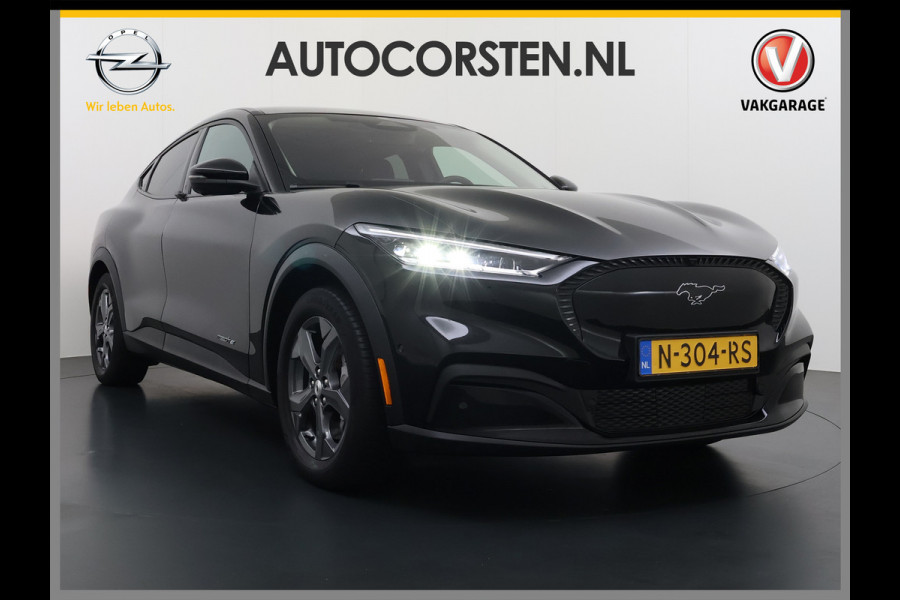 Ford Mustang Mach-E SOH 93% RWD 75kWh Technology Pack Plus Panoramadak B&O®-Audio Leder 360°Camera Navi Ecc Apple Carplay/Android Auto Elek.S Stuur+Stoelverwarming Lane Assist Led Active Driver Assist FordPass Connect™ 1e Eigenaar Origineel Nederlandse Auto