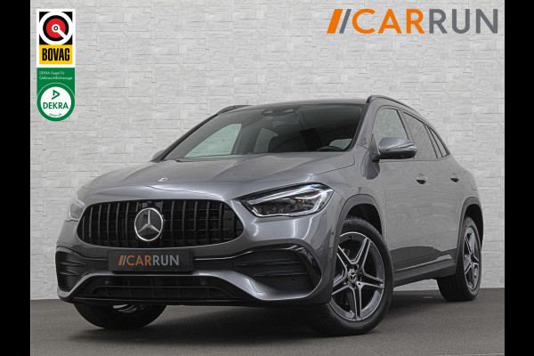 Mercedes-Benz GLA 250 e AMG Line | ACC | 360 Camera | Keyless-Go | Multi-Beam LED | Sfeerverlichting | Trekhaak 1800kg | Widescreen Cockpit | Carbon | Black Optic Pack | Dodehoek | Lane Assist | Getint Glas | Stoelverwarming | Rijklaarprijs 12 mnd. Bovag | Dec. 2022 | 19'' | Autom. Achterklep |