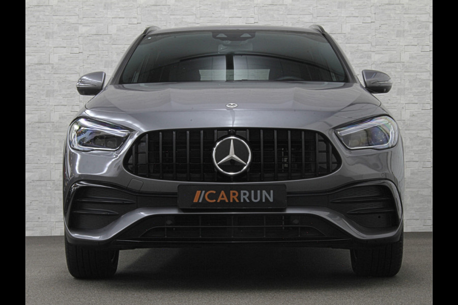 Mercedes-Benz GLA 250 e AMG Line | ACC | 360 Camera | Keyless-Go | Multi-Beam LED | Sfeerverlichting | Trekhaak 1800kg | Widescreen Cockpit | Carbon | Black Optic Pack | Dodehoek | Lane Assist | Getint Glas | Stoelverwarming | Rijklaarprijs 12 mnd. Bovag | Dec. 2022 | 19'' | Autom. Achterklep |