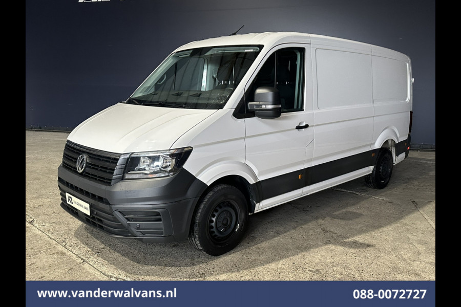 Volkswagen Crafter 2.0 TDI 141pk L3H2 L2H1 Euro6 Airco | Apple Carplay | Android Auto | Cruisecontrol Parkeersensoren, Bijrijdersbank, 3000kg trekvermogen