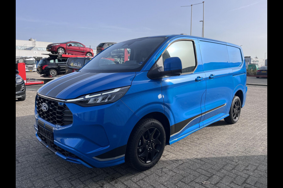 Ford Transit Custom 320 2.5 PHEV L1H1 Sport 233pk | Adaptieve cruise | BLIS | prijs incl. BPM en excl. BTW Dubbele Schuifdeuren elektrisch bedienbaar | Stoelverwarming | All Weather Banden | 360 Camera | Verlengde Fabrieksgarantie tot 10-2029