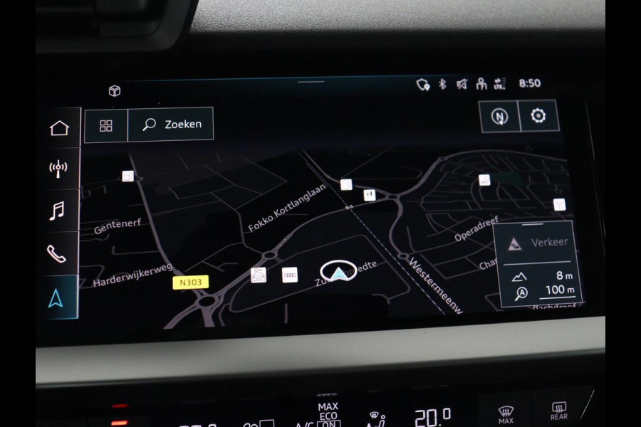 Audi A3 30 TFSI Advanced edition | Sportstoelen | Carplay | Virtual Cockpit | Park Assist | Full LED | Navigatie | Climate control | Bluetooth | 17'' | Cruise control