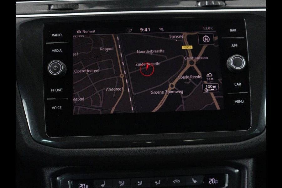 Volkswagen Tiguan 1.4 TSI R Line | Panoramadak | Stoelverwarming | Trekhaak | Adaptive cruise | Virtual Cockpit | Dynaudio | Massage | Camera | Navigatie | LED Plus | Keyless | 20'' | Park Assist