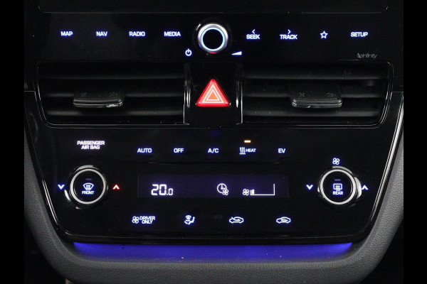 Hyundai IONIQ Premium EV 38 kWh | SOH 100% | Schuifdak | Stoelventilatie | Leder | Warmtepomp | Adaptive cruise | Camera | Achterbankverwarming | Carplay | Infinity Sound | Memory | Full LED | Keyless