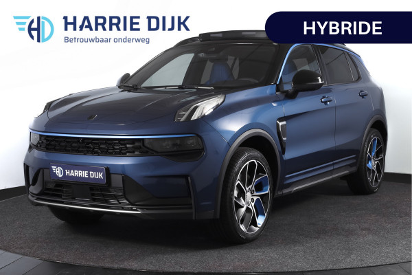 Lynk & Co 01 1.5 PHEV 261PK MY23 | Donkere hemel | 360 Camera | 7.4 kWh boordlader | S/K-panodak | Adapt. Cruise | Memory | Elek. klep | LM 20" | 0998