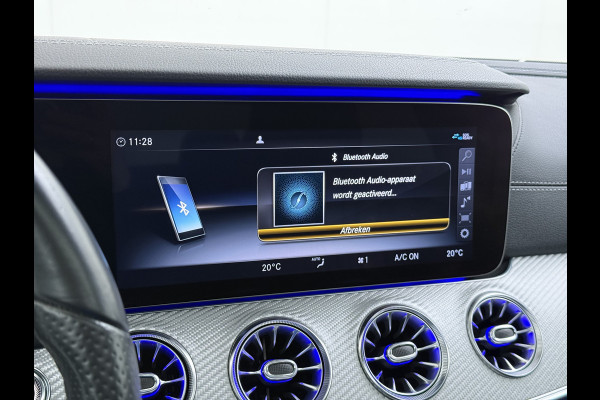 Mercedes-Benz CLS-Klasse 450 4Matic AMG // Burmester // 360 Camera // Sunroof // Trekhaak // 20 inch // Designo White // Distronic