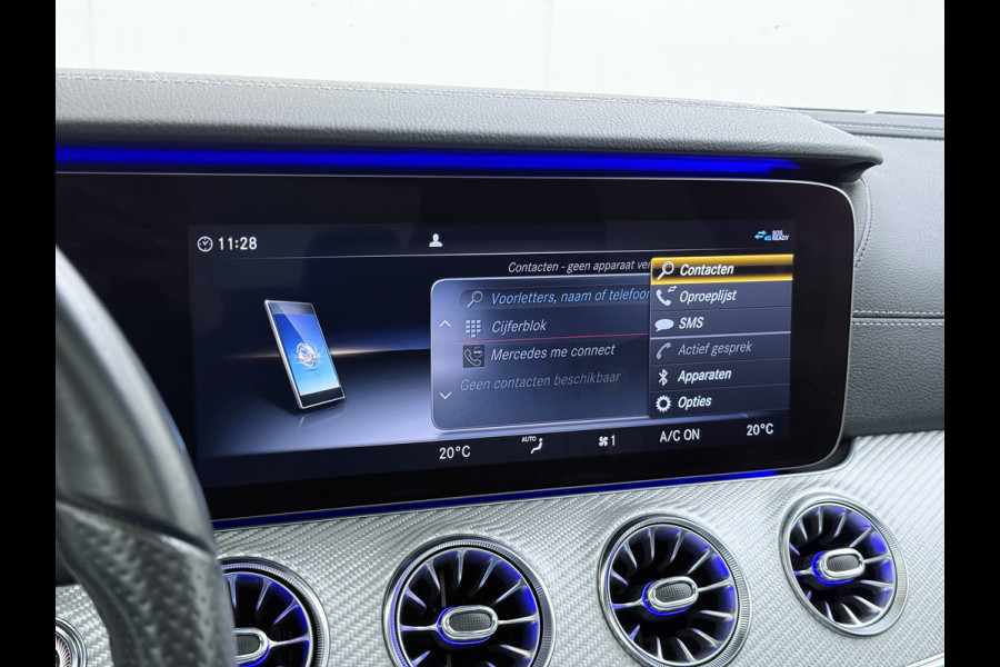 Mercedes-Benz CLS-Klasse 450 4Matic AMG // Burmester // 360 Camera // Sunroof // Trekhaak // 20 inch // Designo White // Distronic