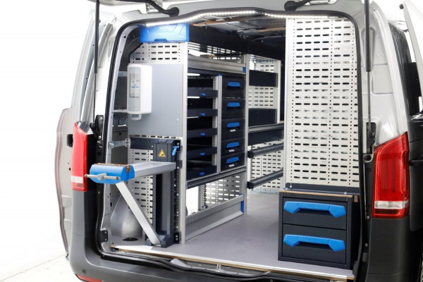 Mercedes-Benz Vito 114 CDI 136pk Compact 9G Automaat 2x Schuifdeur/LED/Camera/Inrichting 11-2022