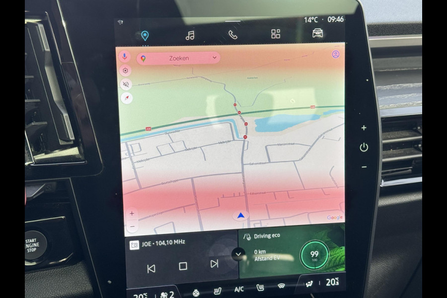 Renault Austral 1.2 E-Tech full hybrid 200 iconic STOEL STUURVERWARMING | 1/2 LEDER | 360 CAMERA