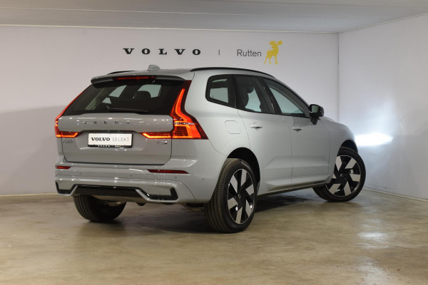 Volvo XC60 T6 350PK Automaat Plug-in Hybrid AWD Ultra Dark / Navigatie / Luchtvering / 360 Camera / Adaptieve Cruise Control / Stuurverwarming / Stoelverwarming v+a / Elektr. Achterklep / Schuifdak / Trekhaak