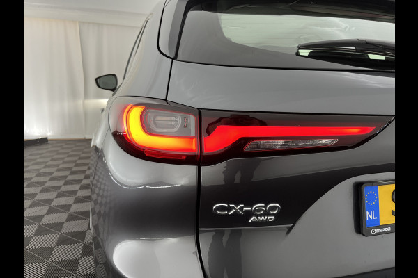 Mazda CX-60 2.5 e-SkyActiv PHEV Exclusive-Line AWD (Plug-In / 3-Fase) (INCL-BTW) *LEATHER | FULL-LED | BLINDSPOT | HEATED/COOLD-COMFORTSEATS | DIGI-COCKPIT | KEYLESS | DAB | NAVI-FULLMAP | CAMERA | TOWBAR | CARPLAY | SHIFTPADDLES | MEMORY-PACK | HEAD-UP | ...