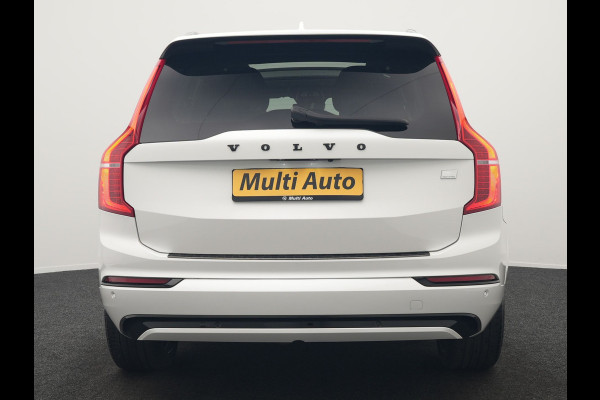 Volvo XC90 T8 Recharge AWD Ultimate Dark 7 Persoons LONG RANGE Plug In Hybrid 455pk Dealer O.H. PHEV | Trekhaak Af Fabriek | Panodak | Luchtvering | Adaptive Cruise | 360 Camera | Harman / Kardon | Lederen Sportstoelen Memory & Verwarmd | Google Assistent | Keyless | 22"L.M |