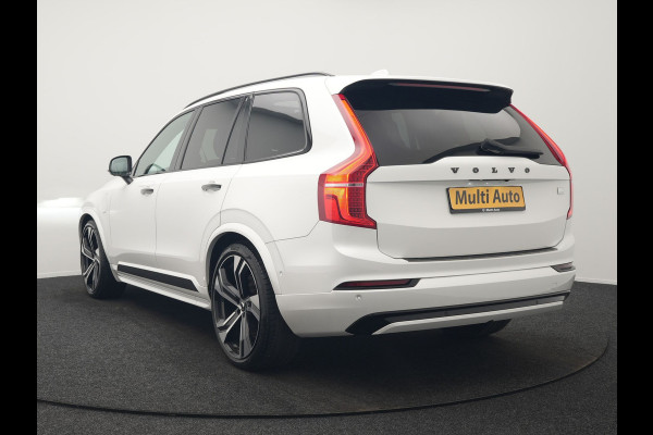 Volvo XC90 T8 Recharge AWD Ultimate Dark 7 Persoons LONG RANGE Plug In Hybrid 455pk Dealer O.H. PHEV | Trekhaak Af Fabriek | Panodak | Luchtvering | Adaptive Cruise | 360 Camera | Harman / Kardon | Lederen Sportstoelen Memory & Verwarmd | Google Assistent | Keyless | 22"L.M |