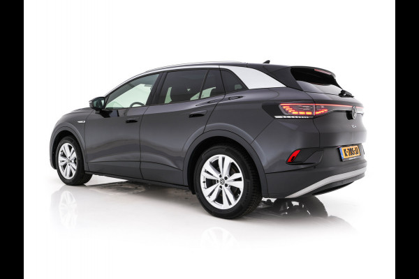 Volkswagen ID.4 First Max 77 kWh [ 3-Fase ] {SOH-81%} (INCL.BTW) Aut. *PANO | HEAD-UP | LEATHER-FABRIC | FULL-LED | MEMORY-PACK | TOP-VIEW | BLIND-SPOT | HEATED-SPORTSEATS | DIGI-COCKPIT | DAB+ | 19''ALU*