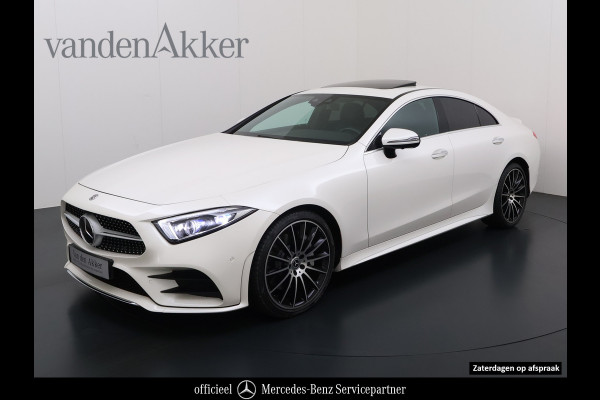 Mercedes-Benz CLS-Klasse 450 4Matic AMG // Burmester // 360 Camera // Sunroof // Trekhaak // 20 inch // Designo White // Distronic