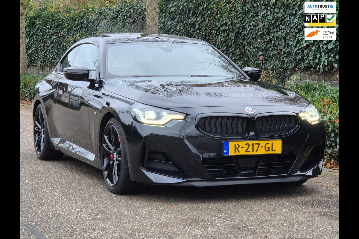 BMW 2 Serie 220i M Sport Coupé 50-jahre Edition Fabrieksgarantie Schuifdak NAP NL CarPlay Camera 100% Dealeronderhouden RIJKLAAR