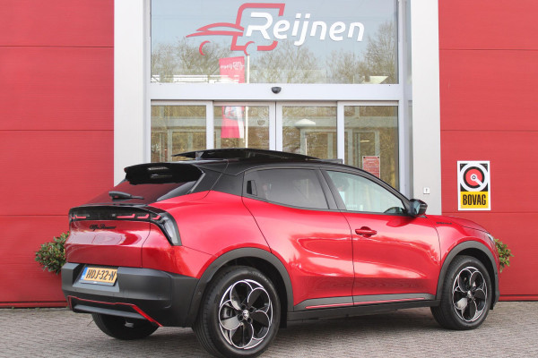 Alfa Romeo junior Alfa Romeo Junior ELETTRICA SPECIALE 156PK 54 kWh | PANORAMISCH SCHUIF/KANTEL DAK | BICOLOR DAK (ZWART DAK) | TECHNOLOGIE PAKKET (O.A. FULL LED ADAPTIVE MATRIX KOPLAMPEN/DODEHOEK DETECTIE/DRAADLOZE TELEFOONLADER/ACHTERUITRIJ CAMERA/PARKEERSENSOREN VOOR, ACHTER,ZIJKANT) | DRAADLOZE APPLE CARPLAY/ANDROID AUTO | CLIMATE CONTROL | ELEKTRISCH BEDIENBARE ACHTERKLEP | STOEL VERWARMING | ELEKTRISCH BEDIENBARE VOORSTOEL | VERKEERSBORDEN HERKENNING | ADAPTIVE CRUISE CONTROL | KEYLESS ENTRY/START |