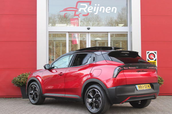 Alfa Romeo junior Alfa Romeo Junior ELETTRICA SPECIALE 156PK 54 kWh | PANORAMISCH SCHUIF/KANTEL DAK | BICOLOR DAK (ZWART DAK) | TECHNOLOGIE PAKKET (O.A. FULL LED ADAPTIVE MATRIX KOPLAMPEN/DODEHOEK DETECTIE/DRAADLOZE TELEFOONLADER/ACHTERUITRIJ CAMERA/PARKEERSENSOREN VOOR, ACHTER,ZIJKANT) | DRAADLOZE APPLE CARPLAY/ANDROID AUTO | CLIMATE CONTROL | ELEKTRISCH BEDIENBARE ACHTERKLEP | STOEL VERWARMING | ELEKTRISCH BEDIENBARE VOORSTOEL | VERKEERSBORDEN HERKENNING | ADAPTIVE CRUISE CONTROL | KEYLESS ENTRY/START |