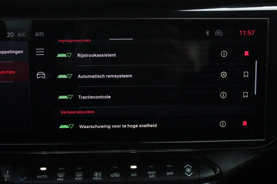 Alfa Romeo junior Alfa Romeo Junior ELETTRICA SPECIALE 156PK 54 kWh | PANORAMISCH SCHUIF/KANTEL DAK | BICOLOR DAK (ZWART DAK) | TECHNOLOGIE PAKKET (O.A. FULL LED ADAPTIVE MATRIX KOPLAMPEN/DODEHOEK DETECTIE/DRAADLOZE TELEFOONLADER/ACHTERUITRIJ CAMERA/PARKEERSENSOREN VOOR, ACHTER,ZIJKANT) | DRAADLOZE APPLE CARPLAY/ANDROID AUTO | CLIMATE CONTROL | ELEKTRISCH BEDIENBARE ACHTERKLEP | STOEL VERWARMING | ELEKTRISCH BEDIENBARE VOORSTOEL | VERKEERSBORDEN HERKENNING | ADAPTIVE CRUISE CONTROL | KEYLESS ENTRY/START |