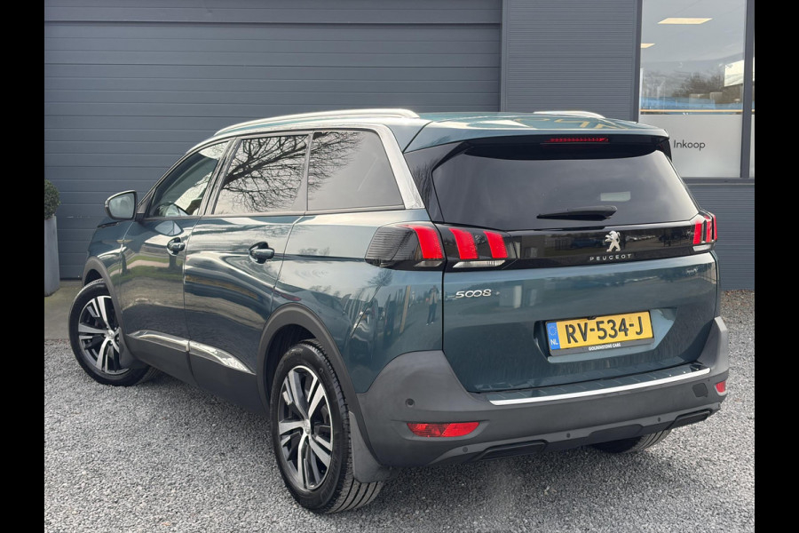 Peugeot 5008 1.2 PureTech Allure 1e Eigenaar,7 Persoons,Afn.Trekhaak,360° Camera,Pano,Apple Carplay/Android Auto,Navi,Clima,Cruise,Halfleder,N.A.P,Dealer Onderhouden,Pdc V+A,Lm velgen,N.A.P,Apk tot 03-2027