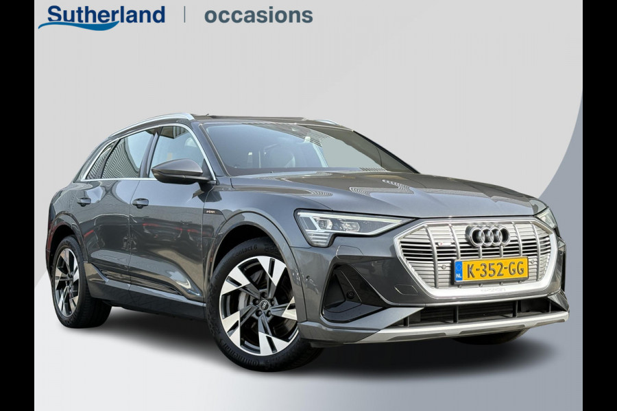 Audi e-tron 55 quattro S edition 95 kWh | Panoramadak | Stoelverwarming | Luchtvering | Memory Seats | ACC | B&O |