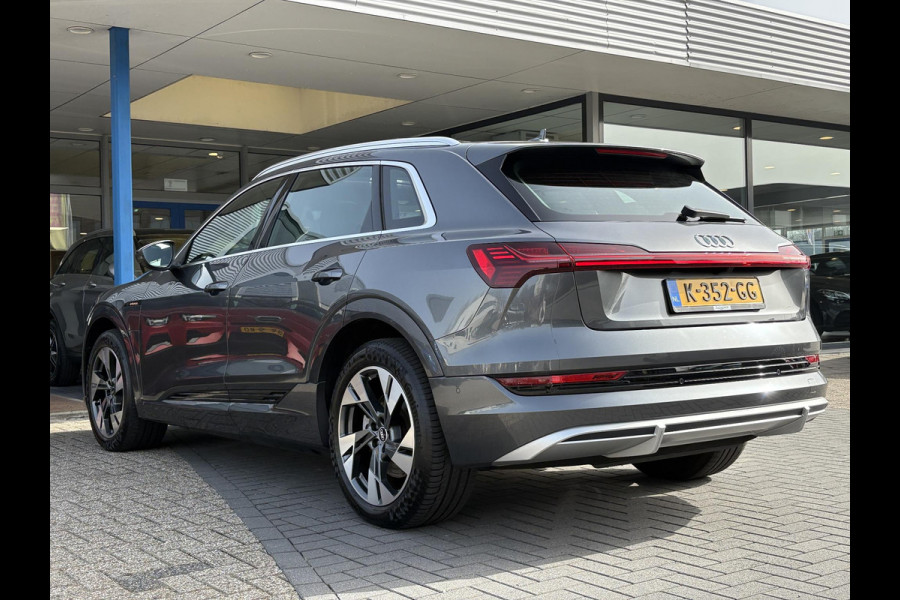 Audi e-tron 55 quattro S edition 95 kWh | Panoramadak | Stoelverwarming | Luchtvering | Memory Seats | ACC | B&O |