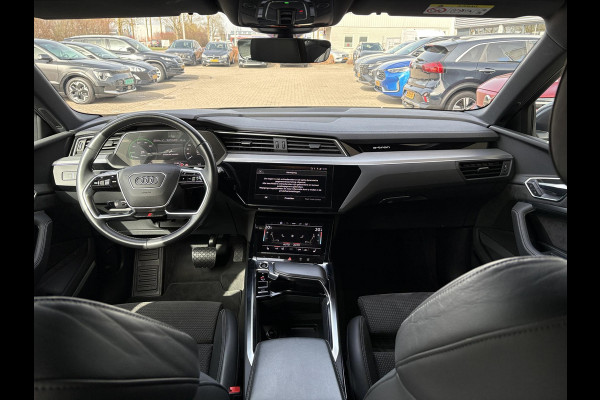 Audi e-tron 55 quattro S edition 95 kWh | Panoramadak | Stoelverwarming | Luchtvering | Memory Seats | ACC | B&O |