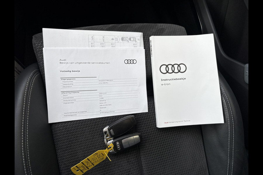 Audi e-tron 55 quattro S edition 95 kWh | Panoramadak | Stoelverwarming | Luchtvering | Memory Seats | ACC | B&O |