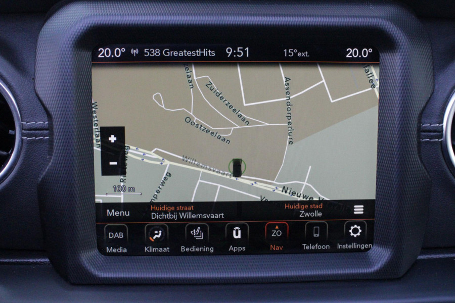 Jeep Wrangler Unlimited 4xe 380PK SAHARA OVERLAND | TRAILRATED | NAVIGATIE | APPLE CARPLAY/ANDROID AUTO | ACHTER/VOOR CAMERA | UITNEEMBARE DAKPLATEN | HARDTOP IN KLEUR | LEDEREN BEKLEDING | STOEL/STUUR VERWARMING | LED KOPLAMPEN | ADAPTIVE CRUISE CONTROL | TREE PLANKEN | HARD WHEELCOVER |