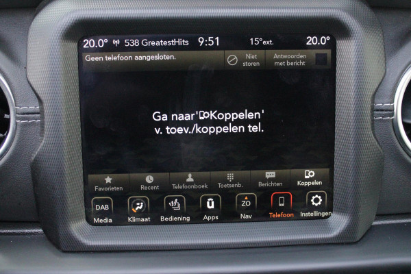 Jeep Wrangler Unlimited 4xe 380PK SAHARA OVERLAND | TRAILRATED | NAVIGATIE | APPLE CARPLAY/ANDROID AUTO | ACHTER/VOOR CAMERA | UITNEEMBARE DAKPLATEN | HARDTOP IN KLEUR | LEDEREN BEKLEDING | STOEL/STUUR VERWARMING | LED KOPLAMPEN | ADAPTIVE CRUISE CONTROL | TREE PLANKEN | HARD WHEELCOVER |