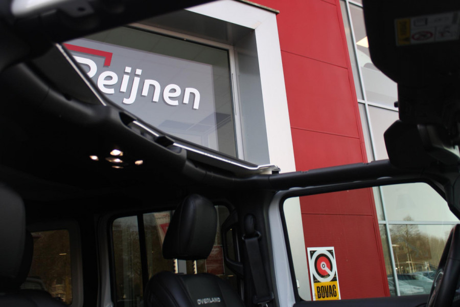 Jeep Wrangler Unlimited 4xe 380PK SAHARA OVERLAND | TRAILRATED | NAVIGATIE | APPLE CARPLAY/ANDROID AUTO | ACHTER/VOOR CAMERA | UITNEEMBARE DAKPLATEN | HARDTOP IN KLEUR | LEDEREN BEKLEDING | STOEL/STUUR VERWARMING | LED KOPLAMPEN | ADAPTIVE CRUISE CONTROL | TREE PLANKEN | HARD WHEELCOVER |