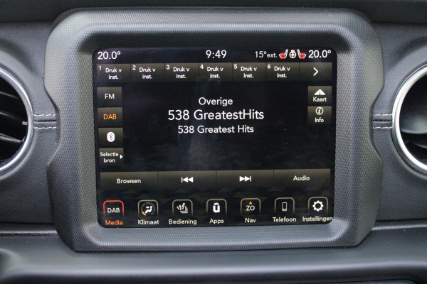 Jeep Wrangler Unlimited 4xe 380PK SAHARA OVERLAND | TRAILRATED | NAVIGATIE | APPLE CARPLAY/ANDROID AUTO | ACHTER/VOOR CAMERA | UITNEEMBARE DAKPLATEN | HARDTOP IN KLEUR | LEDEREN BEKLEDING | STOEL/STUUR VERWARMING | LED KOPLAMPEN | ADAPTIVE CRUISE CONTROL | TREE PLANKEN | HARD WHEELCOVER |