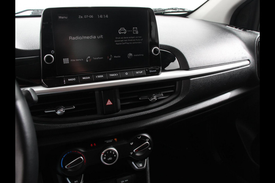 Kia Picanto 1.0 DPi DynamicLine Automaat | Navigatie | Apple Carplay/Android Auto | Airco | Camera | DAB | Lichtmetalen velgen | Bluetooth