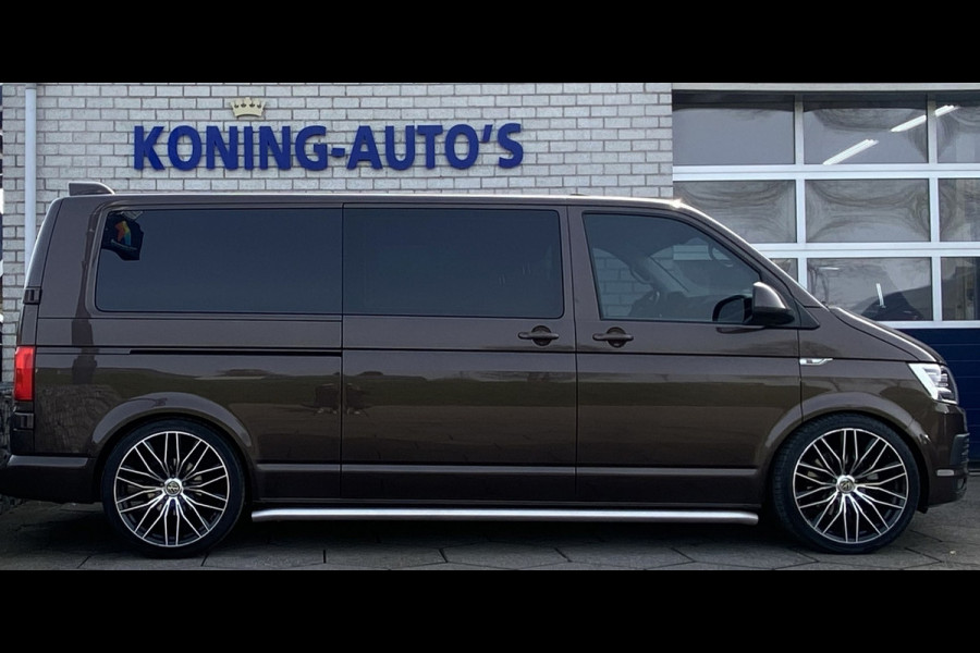 Volkswagen Transporter Multivan 2.0 TDI L2H1 DC 4Motion Highline/ Leer/ Schuifdr. (2)/ Schuif-kanteldak/ Privacy/ Trekhaak