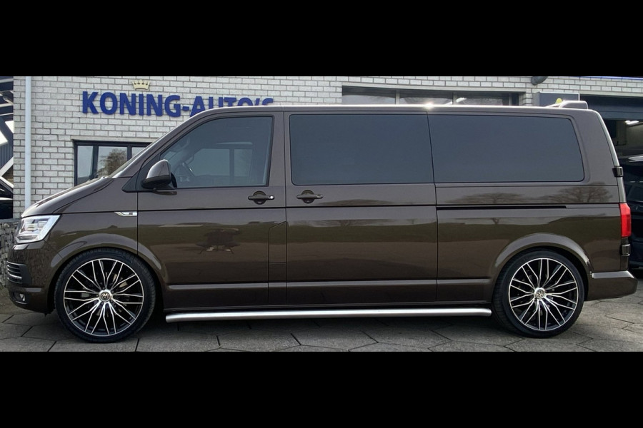 Volkswagen Transporter Multivan 2.0 TDI L2H1 DC 4Motion Highline/ Leer/ Schuifdr. (2)/ Schuif-kanteldak/ Privacy/ Trekhaak