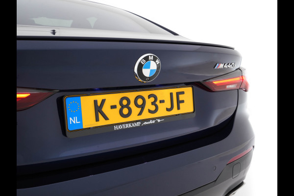 BMW 4 Serie Coupé M440i xDrive High Executive Aut. *PANO | LEATHER | HARMAN/KARDON | HEAD-UP | LASER-LED | ADAPTIVE-CRUISE | TOPVIEW | MEMORY-PACK | KEYLESS | HEATED-SPORTSEATS | DAB+ | DIGI-COCKPIT | SHIFTPADDLES | TOWBAR | 19''ALU*