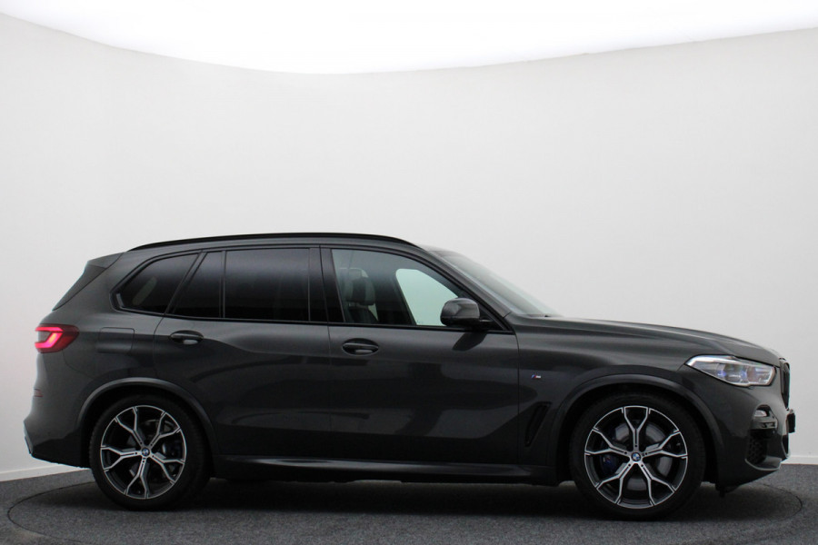 BMW X5 xDrive45e High Executive Laser, Panoramadak, 360° Camera, ACC, Luchtvering, H&K, Trekhaak, 21"