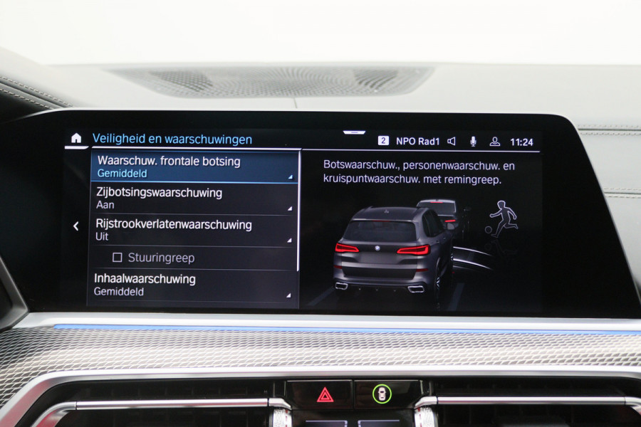 BMW X5 xDrive45e High Executive Laser, Panoramadak, 360° Camera, ACC, Luchtvering, H&K, Trekhaak, 21"